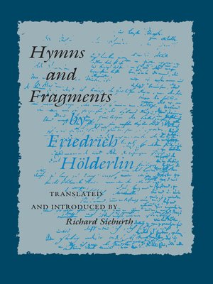 cover image of Hymns and Fragments